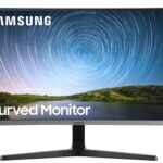 Samsung 32" curved C32R500FHP Grijs. Zwart