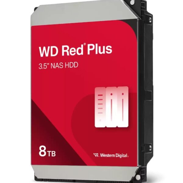 Western Digital 8TB Red Plus 256MB/5640rpm