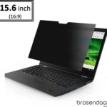Brosendaal Privacy Scherm Laptop 15.6 inch  Beeldverhouding 16:9  Screenprotector - Privacy Filter voor HP. Lenovo. Dell  34.5 cm x 19.5 cm.