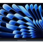 Apple Macbook Air 2025 15" Middernacht  M4 10-core CPU  10-core GPU  16GB RAM 512GB SSD