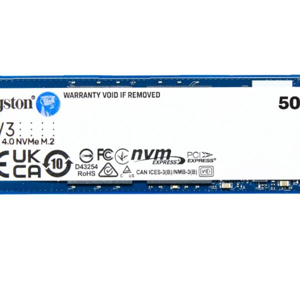 Kingston  500gb M.2 PCIe NVMe NV3 5000/3000