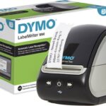 DYMO LabelWriter 550 Labelprinter | Labelmaker met direct thermisch printen | Automatische labelherkenning | Drukt adreslabels. verzendlabels. barcodelabels af en meer | Tweepolige EU-stekker