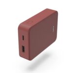 Hama Power Pack "Colour 10". 10.000mAh. 2 uitgangen: USB-C. USB-A. rood