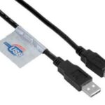 USB 2.0 aansluitkabel 2Mtr A-B