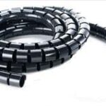 Spiraalsnoer bundel  12MM  zwart  ( 2.50 Per Meter)