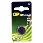 GP of Varta Lithium Battery CR2016 Blister 1 pcs. Coin Knoopcel 3V