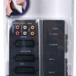 SCARTSCHAKELBOX 3:1 met schakelaar