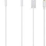 Samsung EHS64 Stereo Headset white in-ear 3.5mm EHS64AVFWE white bulk wit