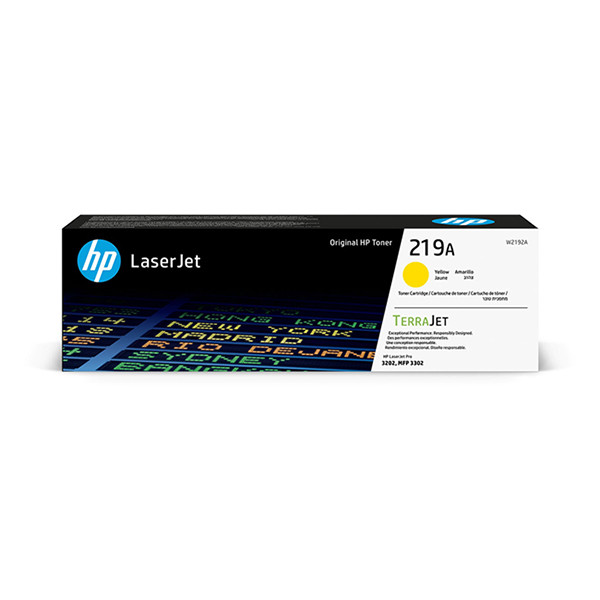 HP 219A (W2192A) toner geel (origineel)  (tot 1.200 pagina's)