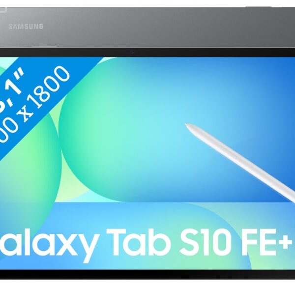 Samsung Galaxy Tab S10 FE+ 5G 13.1", Wi-Fi, 8GB ram, 128GB opslag Grijs
