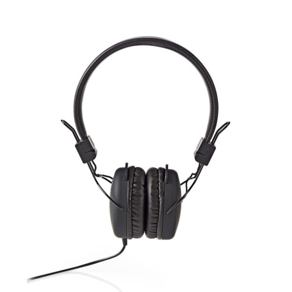 Nedis headphone Bedrade On-ear Koptelefoon zwart