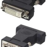 DVI female > VGA male converter