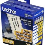 Brother DK-11208 Die-Cut label 90mm x 38mm - Groot adreslabel (400 labels/rol)