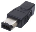 FireWire adapter 4 polig female - 6 polig male - Afbeelding 2