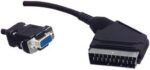 Scart male naar VGA female SCART 30/2 (Werkt alleen met specifieke combinaties tussen tv & videokaart)