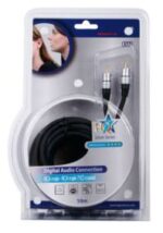 HQ RCA (TULP) digitale COAX audio aansluitkabel 10Mtr (Hoge kwaliteit) - Afbeelding 3