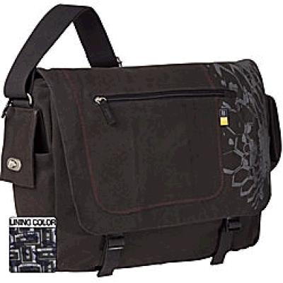 a19286 Case Logic 15.4" Notebook Schoudertas Zwart SNM15K op=op - Afbeelding 1