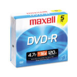 Maxell DVD+R 4.7GB Jewelcase 5st.