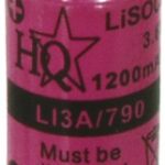 HQ Lithium LI3A/790/ER14250 Thionyl Chloride Batterij 3.6V 1200mAh
