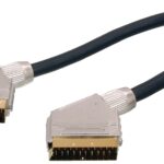 DWC-Select AV Scart Kabel 21 Polig(volledig-bedraad) M/M 2.5Mtr