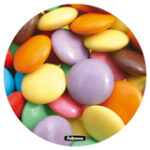 Fellowes Muismat cirkelvormig smarties