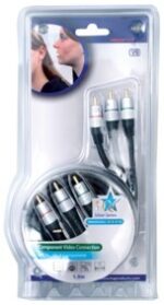 DWC-Select HOGE KWALITEIT COMPONENT VIDEOKABEL 1.5Mtr