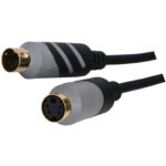 HQ ANALOOG S-VIDEO S-VHS VERLENG KABEL 2Mtr - Afbeelding 2