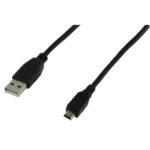 USB2.0 kabel USB A naar B mini 5 polig 5mtr