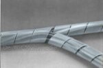 DWC-Select spiraalband 4mm 10Mtr wit/doorzichtig (niet per meter verkrijgbaar)