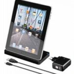 DWC-Select iPad 1&2 Docking Station zwart op=op