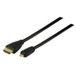 DWC-Select HIGH SPEED HDMI KABEL MET ETHERNET 1.5Mtr HDMI-> Micro HDMI Type D