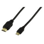 HIGH SPEED HDMI KABEL MET ETHERNET 2Mtr HDMI-> Mini HDMI Type C