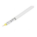 Coax kabel. 3.7mm. 75 Ohm. Per Meter