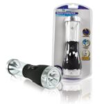 HQ TORCH-LDYN-8 Oplaadbare Camping Zaklamp met 12v autostekker