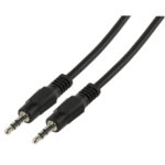 Audio aansluitkabel Stereo 0.25Mtr jack 3.5M - jack 3.5M minijack