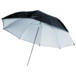 FOTOPARAPLU 36'' ZWART/WIT