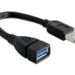 DWC-Select Kabel USB 3.0  verlengkabel. A/A 15 cm