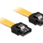 DWC-Select Kabel  SATA  6Gb/s 10cm geel