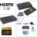 3 Poorts HDMI Switch 1.3 Full-HD / 3D + afstandsbediening