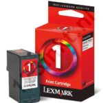 Lexmark 1  Kleur (Tot 200 pagina's met 5% bedrukt)