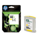 HP 88XL Inkcartridge Large Yellow   (tot 1200 pagina's met 5% bedrukt)HC