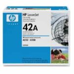 HP toner 42A black (tot 10.000 pagina's met 5% bedrukt)
