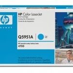 HP TONERCARTRIDGE CYAAN COLOR LASERJET 4700 Q5951A (Tot 10000 pagina's met 5% bedrukt)