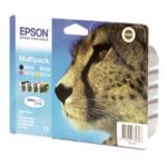 Epson T0715 Multipack black+colours (1x 7.4ml. 3x 5.5ml)