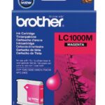 Brother LC1000M (Tot 400 pagina's met 5% bedrukt) Magenta