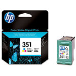 HP 351 color inkcartridge color for officejet j5780 / j5785 (tot 170 pagina's met 5% bedrukt)