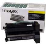 Lexmark 15G042Y Toner - Geel (tot 15.000 pagina's met 5% bedrukt) (Bevat HC)