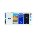 HP 90 printkop en printkopreiniger - Zwart (Bevat 400 ml)
