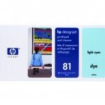 Hp 81 Printkop met printkopreiniger C4954A - Licht cyaan