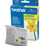 Brother LC970Y Geel (Tot 300 pagina's met 5% bedrukt)